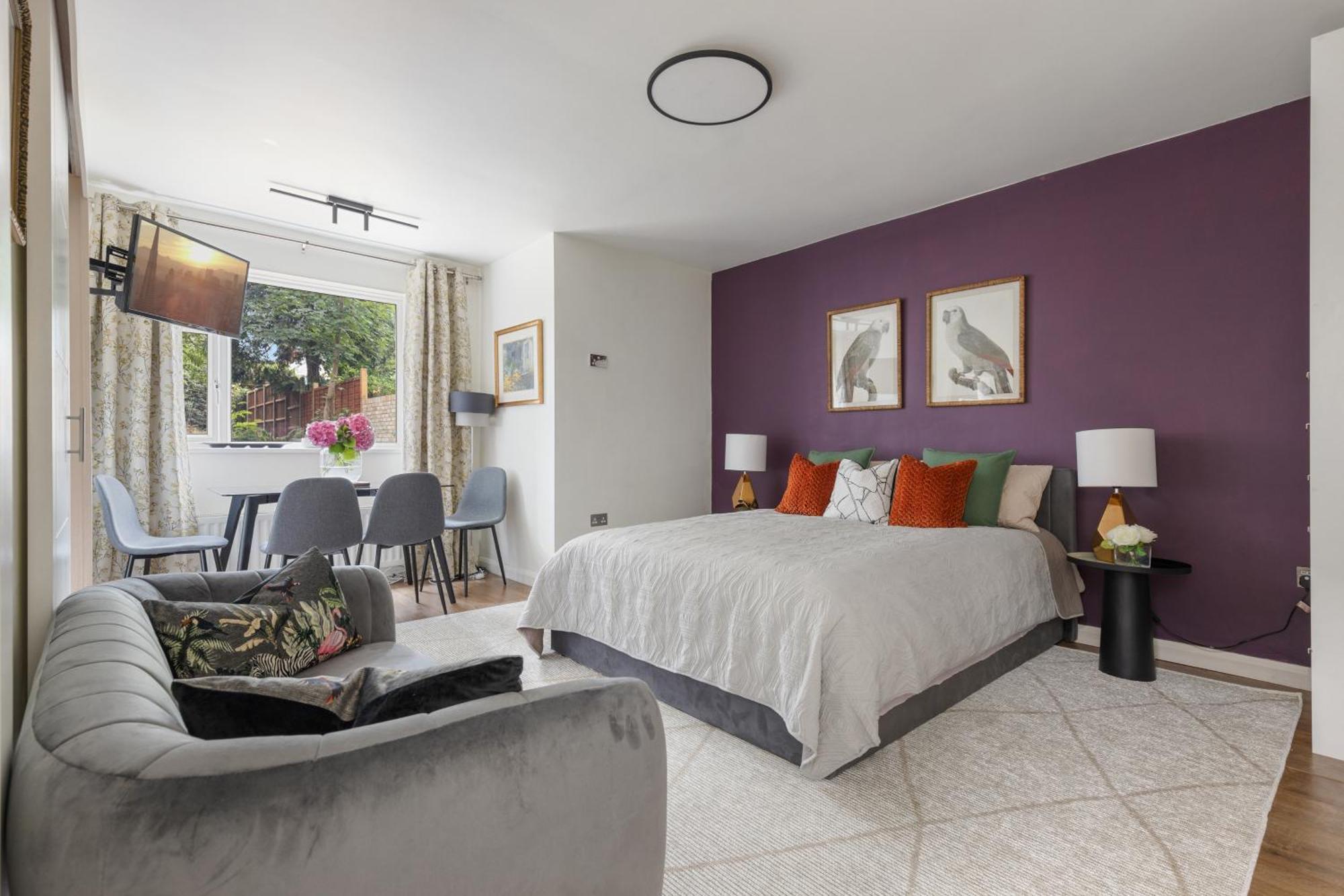 King Studio Apartment With Garden And Parking Ealing Ngoại thất bức ảnh